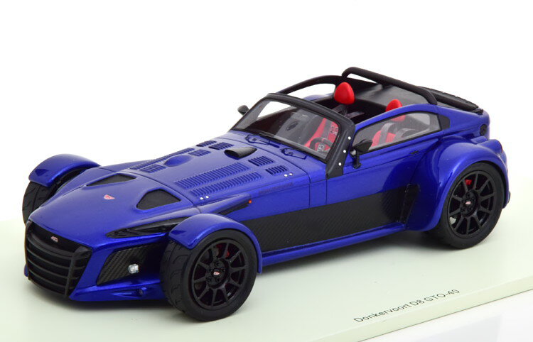 ѡ 1/18 ɥ󥫡֡ D8 GTO-40 2018 ֥롼᥿å Donkervoort bluemetallic
