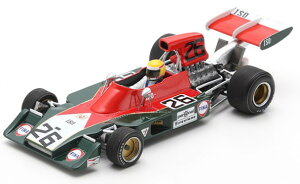 スパーク 1/43 Iso IR イギリスグランプリ マクレー 1973 レッド/グリーン Spark 1:43 Iso IR GP Great Britain 1973 McRae red/green