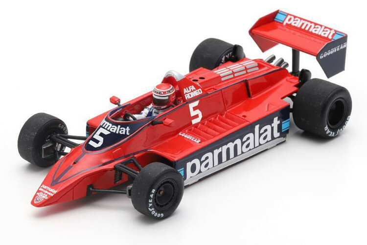 スパーク 1/43 ブラバム BT48 5 イタリアGP 1979 ラウダ レッド SPARK 1:43 Brabham BT48 5 GP Italy 1979 Lauda red