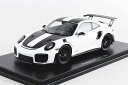 スパーク 1/43 ポルシェ 911 991 GT2 RS クーペ 2018 ホワイト/ブラック Spark 1:43 PORSCHE 911 991 GT2 RS weissach package COUPE 2018 WHITE BLACK