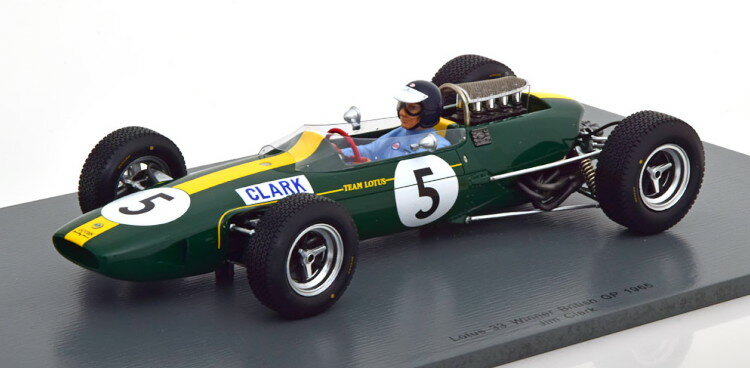 ѡ 1/18  33 ꥹGP ɥԥ 1965 Spark 1:18 Lotus 33 GP Great ...