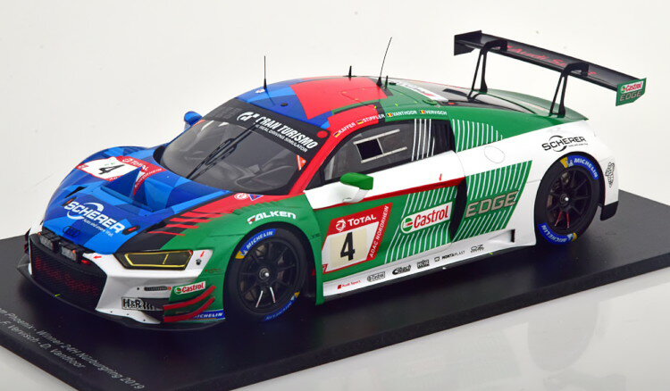 Xp[N 1/18 AEfB R8 LMS D juNN24 2019 500 Spark 1:18 Audi R8 LMS Winner 24h Nuerburgring 2019 Kaffer/Stippler/Vervisch/Vanthoor Limited Edition 500 pcs