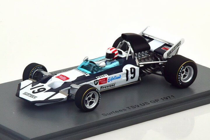 スパーク 1/43 サーティース TS9 アメリカGP 1971Spark 1:43 Surtees TS9 GP USA 1971 Posey