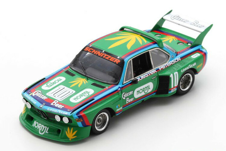 スパーク 1/43 BMW 3.5 CSL #10 ワトキンス・グレン6時間レース 1976 Spark 1:43 BMW 3.5 CSL #10 6h Watkins Glen 1976 Peterson, Quester