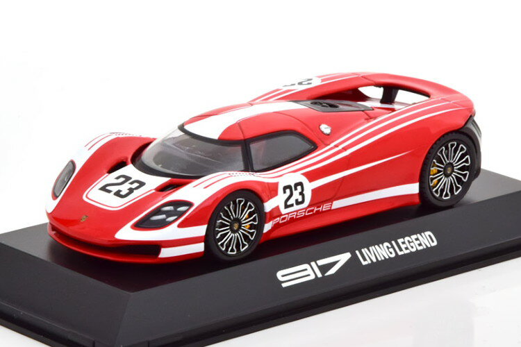 スパーク 1/43 ポルシェ 917 リビング レジェンド コンセプトカー #23 レッド ホワイト SPARK 1:43 Porsche 917 Living Legend Concept Car #23 red White