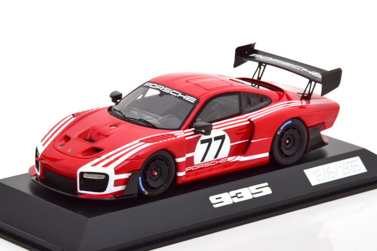 スパーク 1/43 ポルシェ 935 ベース 911 GT2 RS クラブスポーツ ザルツブルク 77 レッド ホワイト 1935台限定 SPARK 1:43 Porsche 935 on Base 911 GT2 RS Clubsport Salzburg 77 red White Limitation 1935 pcs.