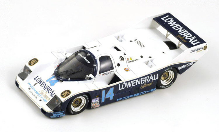 Xp[N 1/43 |VF 962 D fCgi24 1987 Spark 1:43 Porsche 962 Winner 24h Daytona 1987