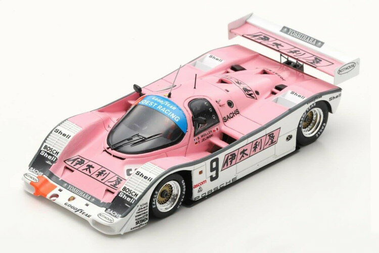 ѡ 1/43 ݥ륷 962C #9 ٻ 1989  Spark Porsche 962 C Fuji Bob Wolle...