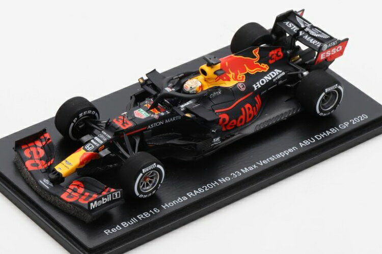 スパーク 1/43 レッドブル・ホンダ マックス・フェルスタッペン 2020 アブダビGP 優勝 Spark 1:43 RB16 Honda RA620H No.33 M.Verstappen F1 Team Winner Abu Dhabi GP 2020