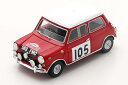 スパーク 1/43 モリス クーパー S #105 モンテカルロラリー 1964 Spark 1:43 Morris Cooper S No 105 Rally Monte Carlo 1964 Aaltonen Ambrose