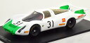 スパーク 1/18 ポルシェ 908 クーペ #31 ル・マン24時間 1968 Siffert Herrmann Spark 1:18 Porsche 908 Coupe #31 24h LeMans 1968 Siffert Herrmann
