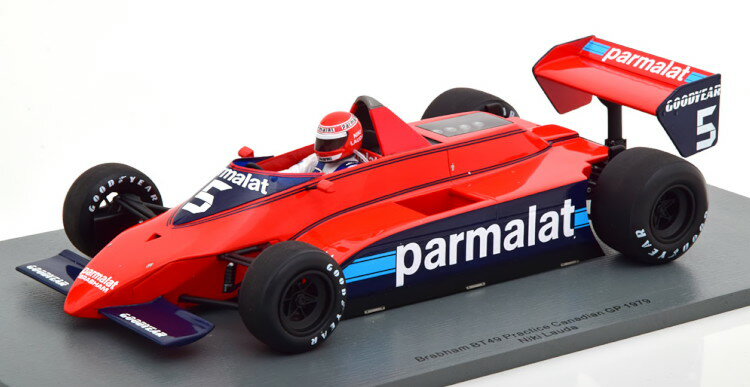 Xp[N 1/18 uo BT49 vNeBX Ji_GP 1979 E_ Spark 1:18 Brabham BT49 Practice GP Canada 1979 Lauda