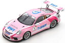 スパーク 1/43 ポルシェ 911 GT3 優勝 ポルシェ カレラ カップ スカンジナビア 2018 アメルミューラーSpark 1:43 Porsche 911 GT3 Cup Winner Porsche Carrera Cup Scandinavia 2018 Ammerm?ller