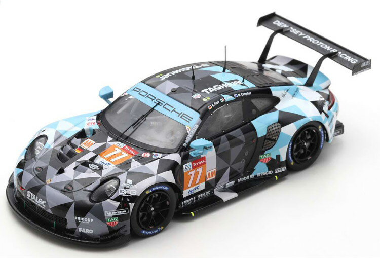 Xp[N 1/43 |VF 911 RSR #77 E}24ԃ[X 2020 LxSpark 1:43 Porsche 911 RSR No 77 24h Le Mans 2020 Campbell Pera Ried