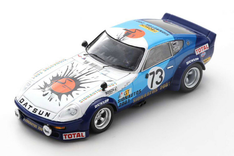ѡ 1/43  260Z #73 롦ޥ24ѵץ졼 1976 Spark 1:43 Nissan 260Z No 73 ...