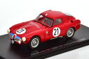 スパーク 1/43 アルファロメオ 6C 3000 CM #21 ル・マン24時間レース 1953Spark 1:43 Alfa Romeo 6C 3000 CM No 21 24h Le Mans 1953 Sanesi Carini