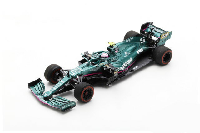 Xp[N 1/43 AXg}[eB AMR21 o[[GP 2021 Spark 1:43 Aston Martin AMR21 GP Bahrain 2021 Sebastian Vettel