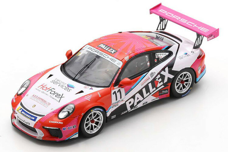 Xp[N 1/43 |VF 911 GT3 Jbv `sI J CMX 2018 300Spark 1:43 Porsche 911 GT3 Cup Champion Porsche Carrera Cup Great Britain 2018 Ellinas Limited Edition 300 pcs