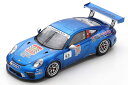 スパーク 1/43 ポルシェ 911 GT3 カップ チャンピオン カレラ フランス 2018 300台限定Spark 1:43 Porsche 911 GT3...
