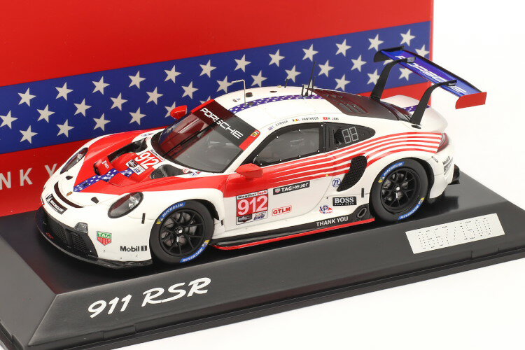 Xp[N 1/43 |VF 911 RSR #911 2 GTLMNX 12 ZuO IMSA 2020 oo[ @g[ j[EWj 1500Spark 1:43 Porsche 911 RSR #912 2nd GTLM class 12h Sebring IMSA 2020 Bamber Vanthoor Jani Limitation 1500 pcs.