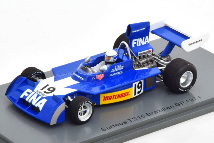 スパーク 1/43 サーティース TS16 ブラジルGP 1974 Spark 1:43 Surtees TS16 GP Brazil 1974 Mass