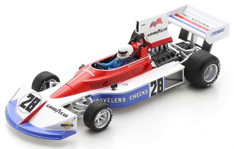 スパーク 1/43 マーチ 751 イングランドGP 1975 ダナヒューSpark 1:43 March 751 GP England 1975 Donohue