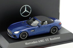 スパーク 1/43 メルセデス ベンツ Gt-C Amg ロードスター 2017 ブリリアント ブルーメタリックSpark 1:43 Mercedes Benz Gt-C Amg Roadster 2017 Brillant Blue Met