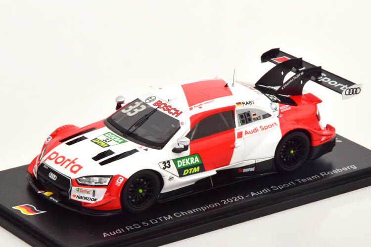 Xp[N 1/43 AEfB RS 5 DTM `sI 2020 Xg 1200Spark 1:43 Audi RS 5 DTM Champion 2020 Rast Limited Edition 1200 pcs