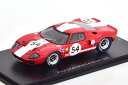 スパーク 1/43 フォード GT40 #54 6h BOAC 1967 300台限定Spark 1:43 Ford GT40 No 54 6h BOAC 19...