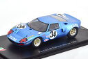 スパーク 1/43 フォード GT40 #34 1000km モンツァ 1969 300台限定Spark 1:43 Ford GT40 No 34 1000km...