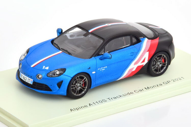 Xp[N 1/43 m[ As[k A110 #14 c@GP 2021 A\Spark 1:43 Renault Alpine A110 No 14 Monza GP 2021 Alonso