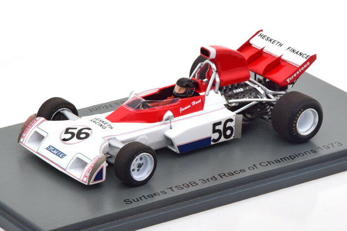 スパーク 1/43 サーティース TS9B チャンピオンズ 第3レース 1973 ハントSpark 1:43 Surtees TS9B 3rd Race of Champions 1973 Hunt