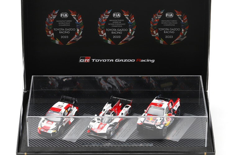 スパーク 1/43 2023年 シーズン3冠記念 モデルカーセット WEC（FIA世界耐久選手権）WRC（FIA世界ラリー選手権）W2RC（世界ラリーレイド選手権）500台限定Spark 1:43 Champion of 3 titles model car set WEC WRC W2RC limitation 500 pcs