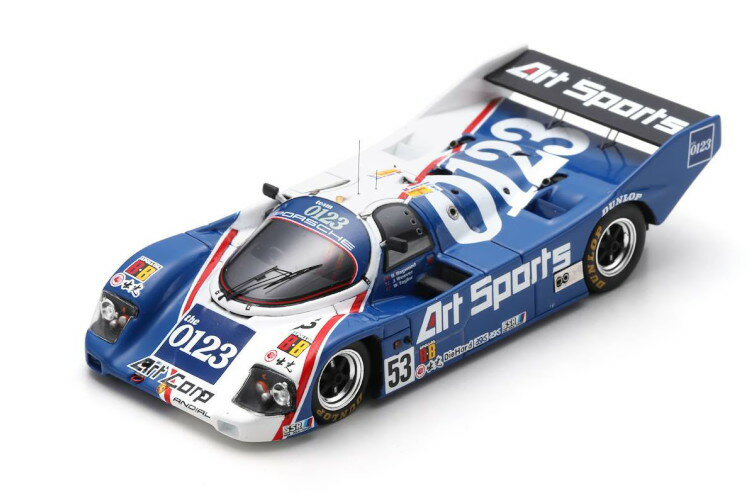 スパーク 1/43 ポルシェ 962 C #53 ル・マン24時間 1991 Haywood/Weaver/TaylorSpark 1:43 Porsche 962 C No 53 24h Le Mans 1991 Haywood/Weaver/Taylor