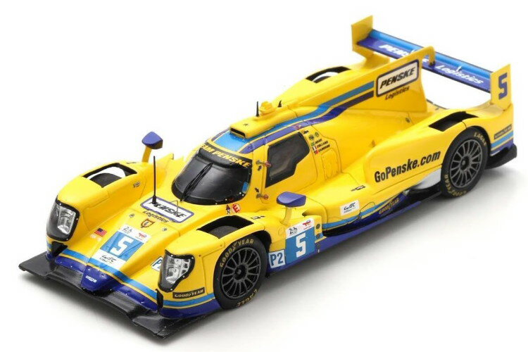 スパーク 1/64 オレカ 07 ギブソン #5 9th LMP2 ル・マン24 時間 2022 チーム・ペンスキーSPARK 1:64 Oreca 07 - Gibson No.5 9th LMP2 24h Le Mans 2022 " Team Penske