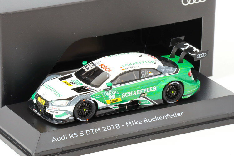 スパーク 1/43 アウディ RS5 DTM 2018 マイク・ロッケンフェラー ディーラーバージョンSPARK 1:43 AUDI RS5 DTM 2018 Mike Rockenfeller DEALER VERSION