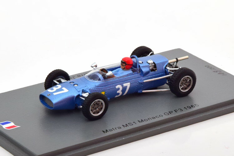 Xp[N 1/43 }g MS1 iRGP F3 1965 Wb\[ 300Spark 1:43 Matra MS1 Monaco GP F3 1965 Jaussaud Limited Edition 300 pcs