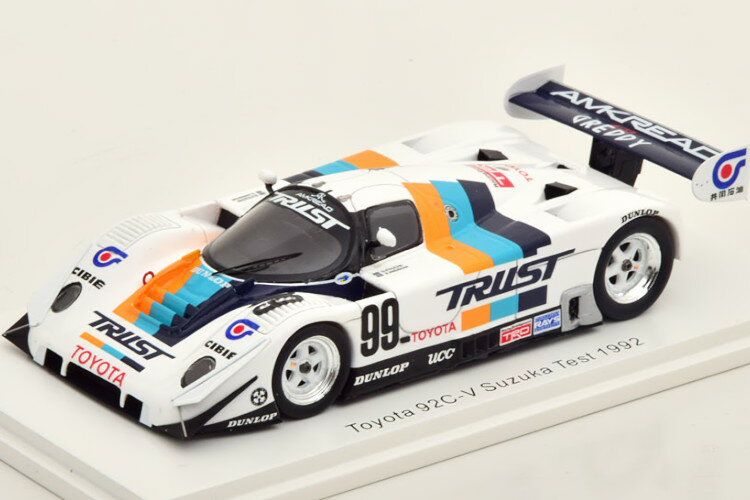 Xp[N 1/43 g^ 92C-V 鎭 eXg 1992Spark 1:43 Toyota 92C-V Suzuka Test 1992 Fouche/Andskar