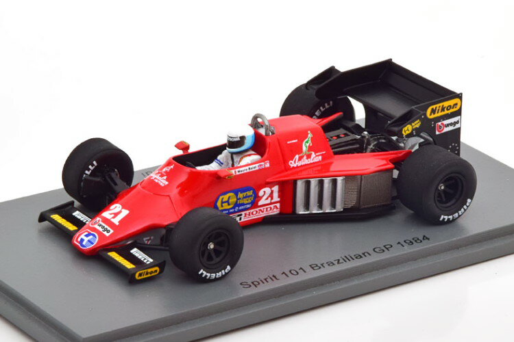 ѡ 1/43 ԥå 101 ֥饸GP 1984 ХǥSpark 1:43 Spirit 101 GP Brazil 19...