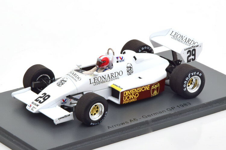 Xp[N 1/43 AEY A6 hCcGP 1983Spark 1:43 Arrows A6 GP Germany 1983 Surer