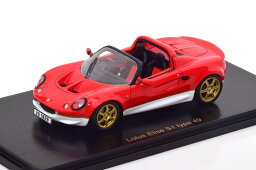 スパーク 1/43 ロータス エリーゼ S1 タイプ49 RHD 1999 レッドSpark 1:43 Lotus Elise S1 Type 49 RHD 1999 red