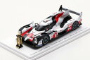 トロフィー付 スパーク 1/43 トヨタ TS050 ハイブリッド ルマン 2019 優勝車 TOYOTA HYBRID GAZOO Racing Winner 24H Le Mans 中嶋一貴 アロンソ ブエミ