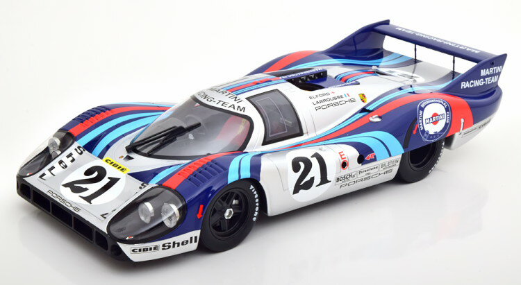 CMR 1/12 |VF 917LH #21 24ԃE} 1971 }eB[jCMR 1:12 Porsche 917LH No 21 24h Le Mans 1971 Martini Elford/Larousse