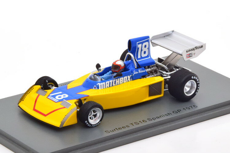 Xp[N 1/43 T[eB[Y TS16 XyCGP 1975 g\Spark 1:43 Surtees TS16 GP Spain 1975 Watson
