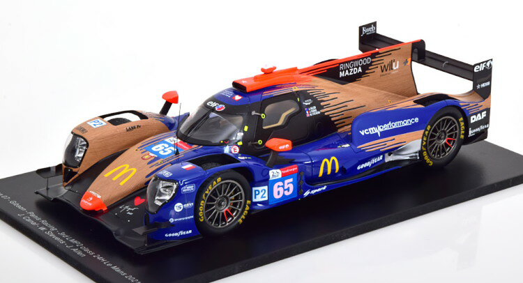 Xp[N 1/18 IJ 07-Mu\ #65 24ԃE} 2021Spark 1:18 Oreca 07-Gibson No 65 24h Le Mans 2021 Canal/Stevens/Allen