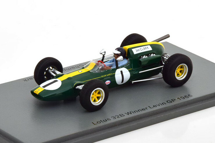 Xp[N 1/43 [^X 32B D GP r ^X} `sI 1965 N[NSpark 1:43 Lotus 32B Winner GP Levin Tasman Champion 1965 Clark
