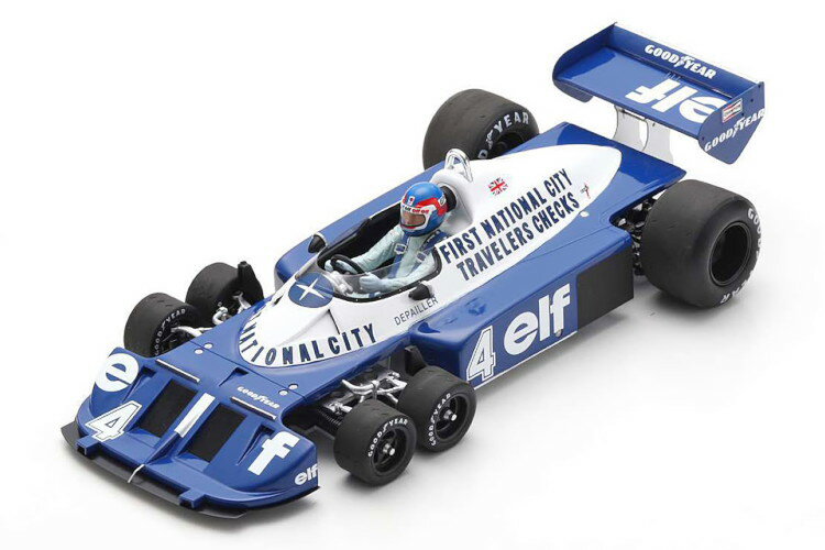 スパーク 1/18 タイレル P34 カナダGP 1977 DepaillerSpark 1:18 Tyrell P34 GP Canada 1977 Depailler