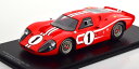 スパーク 1/18 フォード GT40 MK4 優勝 ル・マン24時間耐久 1967 ショーケース付きSpark 1:18 Ford GT40 MK4 Winner 24h Le Mans 1967 Gurney/Foyt with ShowCase