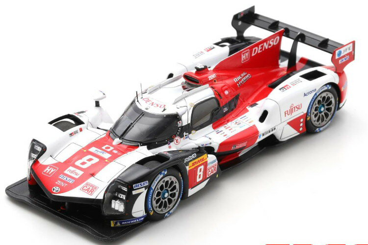 スパーク 1/43 トヨタ GR010 ハイブリッド #8 優勝 富士6時間耐久レース WEC 2022 トヨタガスーレーシングSpark 1:43 Toyota GR010 Hybrid #8 Winner 6h Fuji WEC 2022 Toyota Gazoo Racingのサムネイル