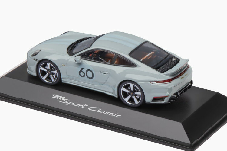 スパーク 1/43 ポルシェ 911 (992) スポーツ クラシック 2022 スポーツグレーメタリックSpark 1:43 Porsche 911 (992) Sport Classic 2022 sport grey metallic 2